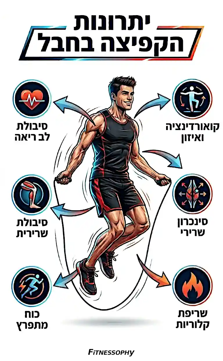 יתרונות הקפיצה בחבל